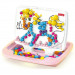 Мозаика для детей Pixel Evo girl Quercetti в чемоданчике пиксельная 160 дет d 10 15 20