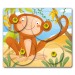 Головоломка Монтессори мозаика пазл с вращающимися дисками Quercetti Play Montessori Giro Puzzle