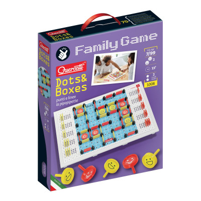 Игра настольная Quercetti Палочки Family Game Dots&Boxes