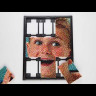 Пиксельная мозаика для детей Quercetti Pixel Photo 9 Любимое фото 14800 дет модульная