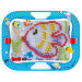Мозаика в чемоданчике Quercetti Nature Fun fish & pegs для детей