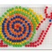 Мозаика в чемоданчике Quercetti Слоны Fantacolor Portable 
