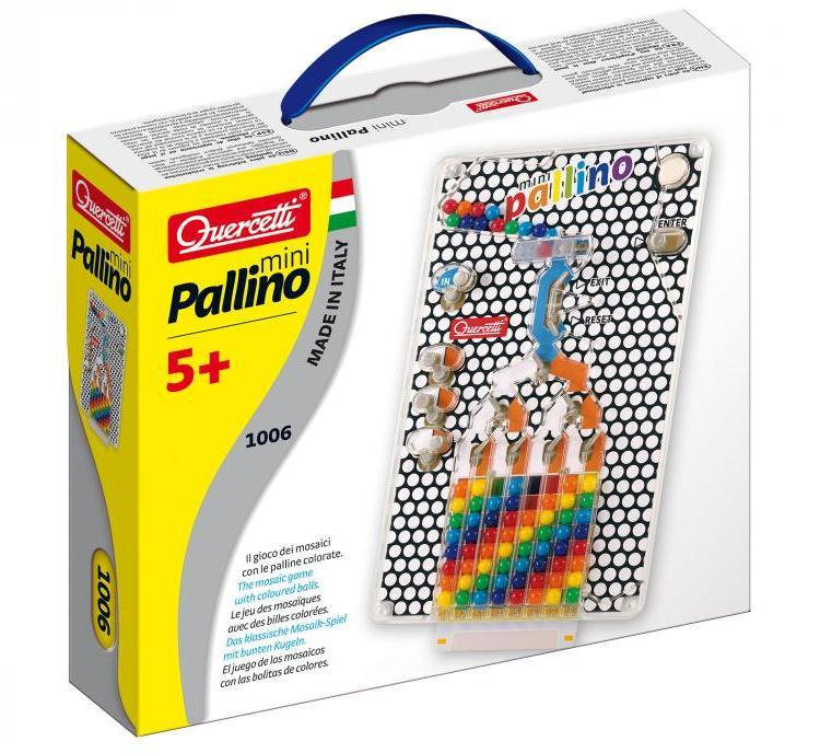 Настольная игра Паллино мини Quercetti Pallino Travel дорожная версия