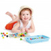 Мозаика для малышей развивающая Pixel Junior в чемоданчике Quercetti