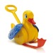  Утенок игрушка-каталка с ручкой от 1 до 3 лет Quack & Flap со звуковым эффектом