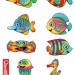 Мозаика Создай Подводный мир в чемоданчике Fantacolor Aquarium Quercetti